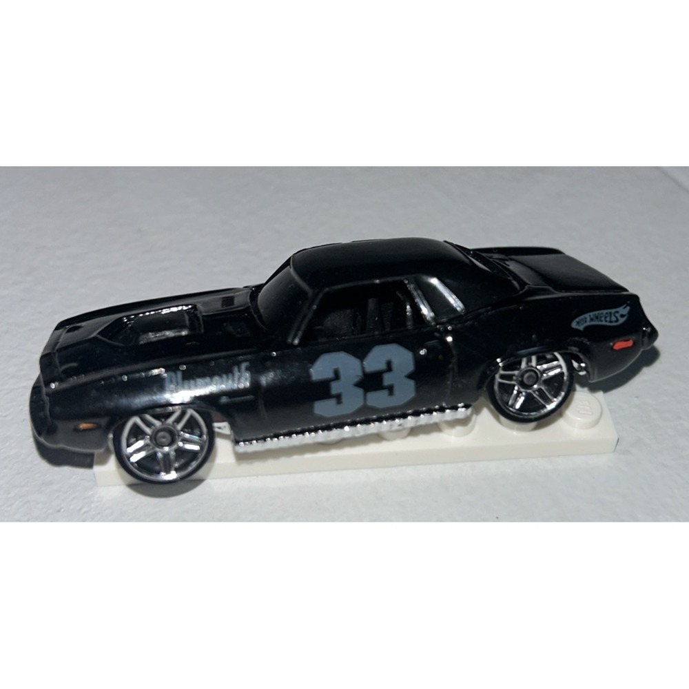 Rare Hot Wheels‎ 70' Plymouth AAR Cuda Black 33  2007 MYSTERY